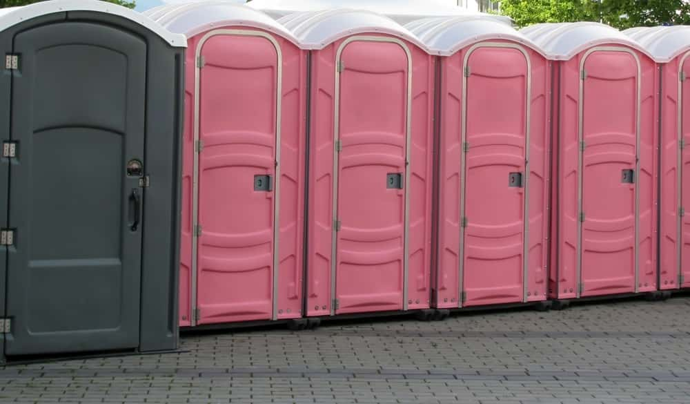 standard porta potty